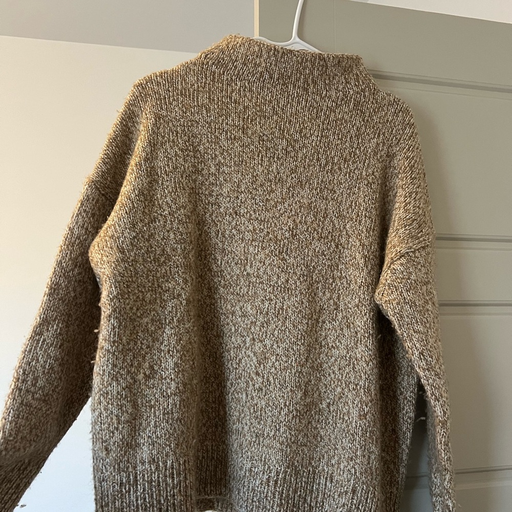 Vince Tan Knit Sweater